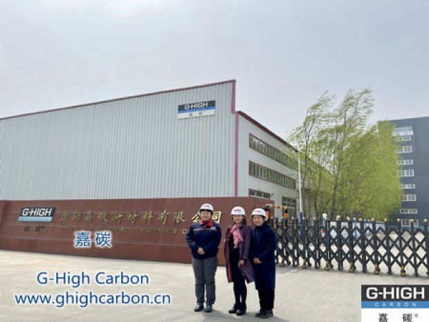 客戶來訪嘉碳工廠進行實地參觀考察，深入了解嘉碳增碳劑生產(chǎn)情況